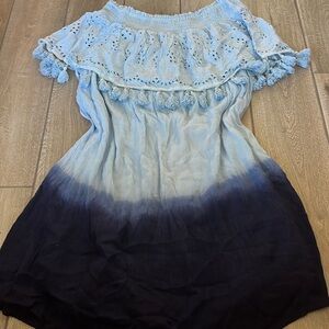 NWT blue ombré dress